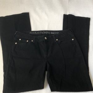 Boston Proper “Rio Fit” Midnight Black 10R Bootcut
